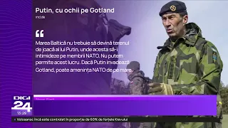 Politico: Putin a pus ochii pe insula Gotland, teritoriu suedez crucial pentru NATO
