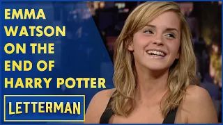 Emma Watson Talks About Harry Potter Ending | Letterman