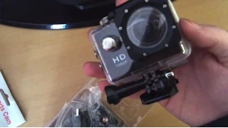 Review & Unboxing HD Sports Action Video Camera SJ4000 A9 Alibaba & Aliexpress