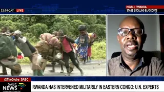 UN experts say Rwandan troops are backing the M23 rebels in the DRC