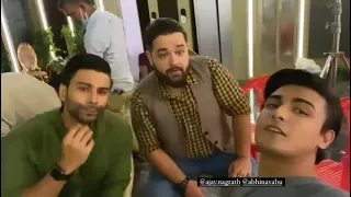 Bts Bade Acche lagte hai 2 utkarsh abhinav ajay off screen masti #shorts