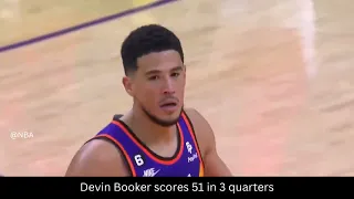 Is Devin Booker this year's MVP? He goes off for 51 points against the Chicago Bulls