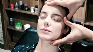 ASMR Turkish Barber Face, Head and Body Massage