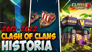 10 AÑOS DE HISTORIA DE CLASH OF CLANS EN UN SOLO VÍDEO | El mejor videojuego móvil de la historia?