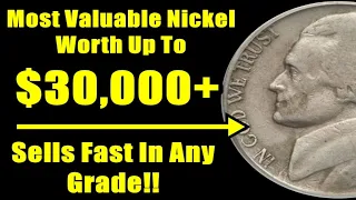 Most Valuable Jefferson Nickel Variety Found In Change - SELLS LIGHTNING QUICK!