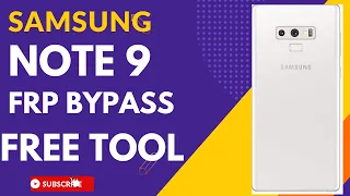 SAMSUNG NOTE 9 frp bypass || All Samsung FRP Remove One Click | All Samsung FRP Bypass 2022 Latest