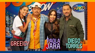 Greeicy Rendón, Paola Jara y Diego Torres en The Susos Show   Caracol Tv