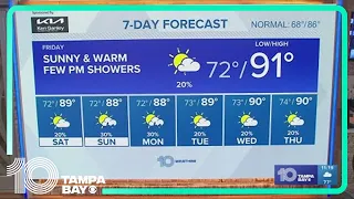 10 Weather: Tampa Bay area late forecast | May 2, 2024