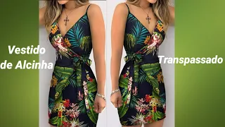 Vestido Transpassado de Alcinha_Costura Passo a Passo_Gisleide Novelo