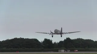 C47 "drag em oot" departs East Kirkby  2018