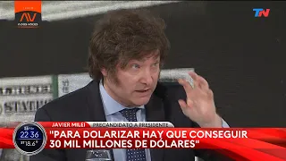 "Para dolarizar hay que conseguir 30 mil millones de dólares"