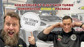 Kia Stinger Option 4 kit - Over 100rwkw Increase in Power! -  Rich & Paul Take us though the process