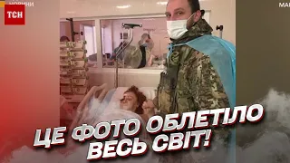 Це фото облетіло весь світ! Воїн із Бахмута повернувся в Дніпро після трагедії!