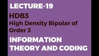 HDB3 (High Density Bipolar of Order 3)