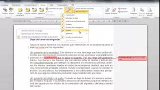 Tutorial Control de cambios de Word