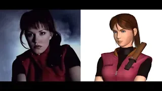 Resident Evil 2 (Video Game 1998) (Face Models & Voice Actors)