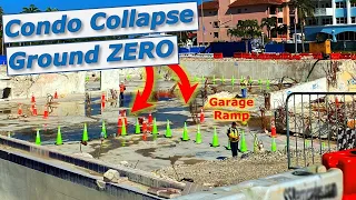 Miami Condo Collapse EXCLUSIVE On-Site Photos Close Up Columns