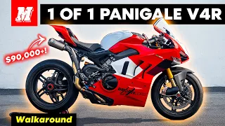 Most Beautiful 2023 Ducati Panigale V4R! | Walkaround