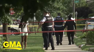 14 people injured in Chicago shooting l GMA