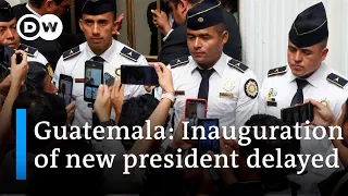 What is stopping Guatemala's president-elect from taking office? | DW News
