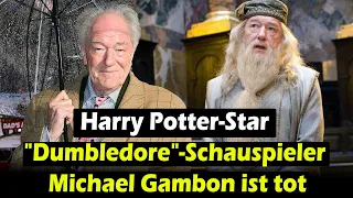 Trauer um Harry Potter-Star: "Dumbledore"-Schauspieler Michael Gambon ist tot