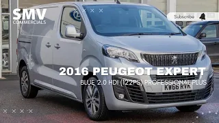 2016 Peugeot EXPERT BLUE 2.0 HDI (122PS) PROFESSIONAL PLUS