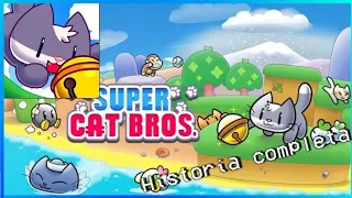 súper cat Bros (super cat tales) historia completa