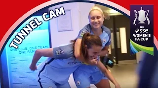 Tunnel Cam - Birmingham vs Manchester City - SSE Women's FA Cup Final | Inside Access