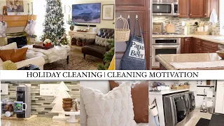 HOLIDAY CLEANING MOTIVATION