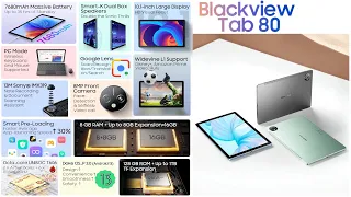 Обзор Недорогого Blackview Tab 80 - большой IPS экран, большой шрифт, хороший звук... и железо прёт!