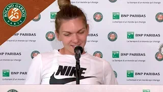 Simona Halep - Press Conference after Final I Roland-Garros 2018