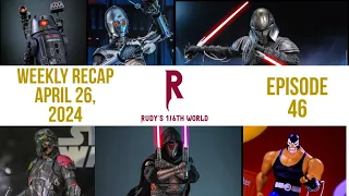 SIXTH SCALE FIGURE NEWS: WEEKLY RECAP (APRIL 26, 2024): EP.46 #hottoys #starwars  #damtoys