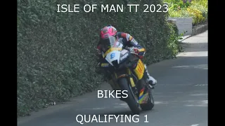 Isle Of Man TT 2023 - LIVE - SUPERBIKE QUALIFICATION 1 - FROM THE TRACKSIDE - 201MPH