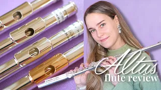 FLUTE REVIEW: Altus 1107 Artist Series ft. classic, Z, and V-cut headjoints