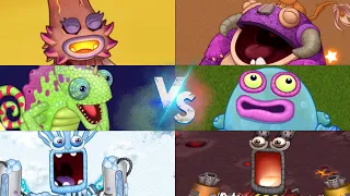 Best Monsters Duets of All Island - Similar Monster Sounds #2 | My Singing Monsters