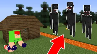 NOVO ENDERMAN? ENCONTRAMOS O MORADOR NOTURNO ASSUSTADOR NO MINECRAFT!!