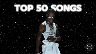 Top 50 Most Streamed Travis Scott Songs (2024 Edition)🔥