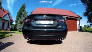 Lexus GS-F - exhaust sound, revs, start up, interior sound