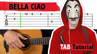 Bella Ciao - Easy Fingerstyle Guitar TAB