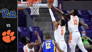 Pittsburgh vs. Clemson Men's Basketball Highlights (2020-21)