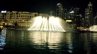 Dubai Mall Fountain Show Super