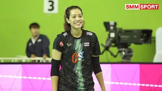 ทีมสาวไทย ลงซ้อมที่สนามสมโภชเชียงใหม่ 700 ปี ก่อนลงแข่งขันซี วีลีก 2023 สนามที่ 2