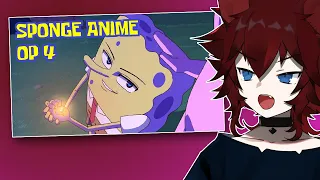 REACT TO - Suponjibobu Anime - OP 4 (Original Animation)