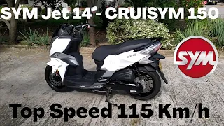 SYM JET 14 150CC - CRUISYM 150 CITY TEST RIDE