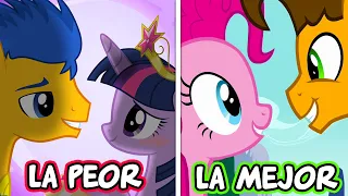 Las MEJORES PAREJAS de MY LITTLE PONY: La magia de la amistad