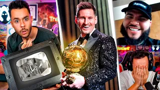 MI NUEVO BOTÓN DE DIAMANTE, MESSI BALÓN DE ORO Y FARRUKO XD - TheGrefg