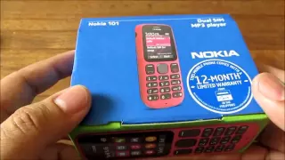 Nokia 101 Unboxing - Budget Dual-SIM With Mp3 / FM Radio