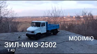 Обзор ЗИЛ ММЗ 2502 1:43 modimio