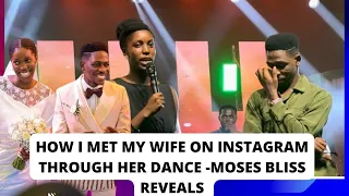 MOSES BLISS AND MARIE BLISS || MOSES BLISS EXPLAINS HOW HE MET HIS WIFE ON INSTAGRAM THROUGH A DANCE