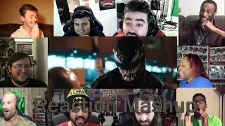 VENOM NEW Official Trailer Reaction Mashup